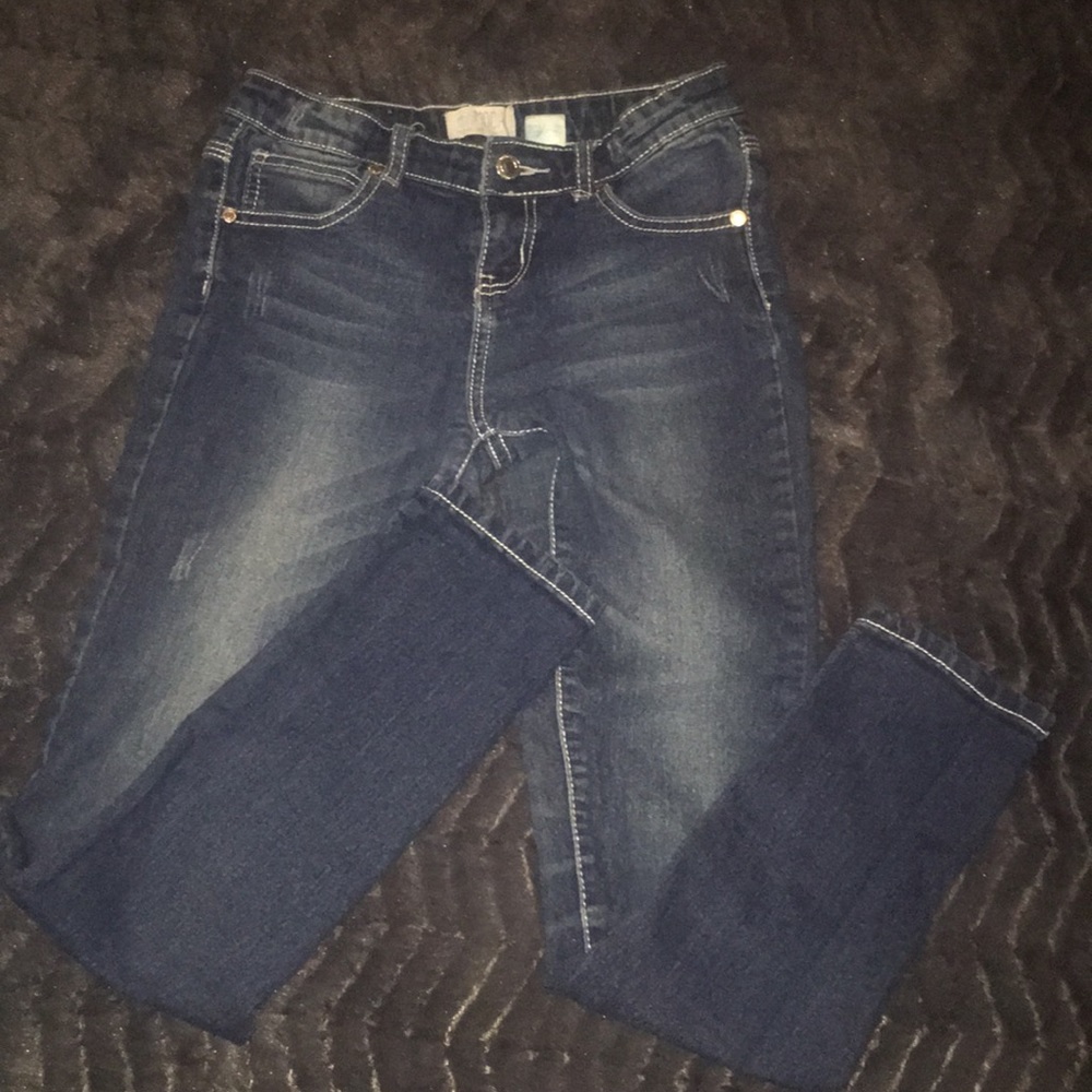 miniMoca Dark Wash Skinny Jeans